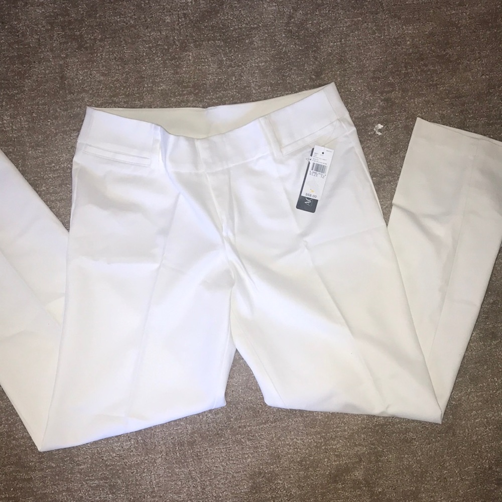 New with tags. AGB White Women's Dress Pants